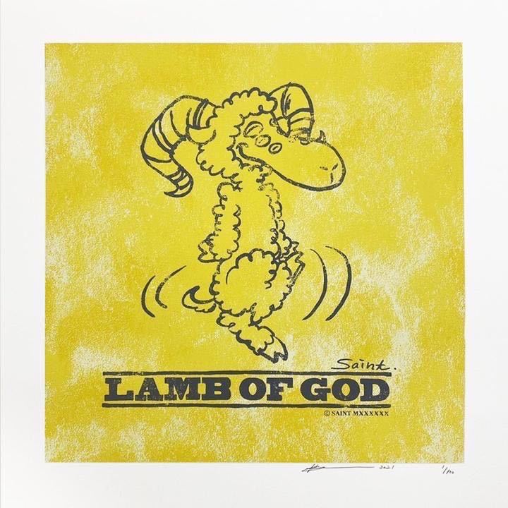 新品未開封】LAMB OF GOD 細川雄太 版画 直筆EDサイン入り 100枚限定 1