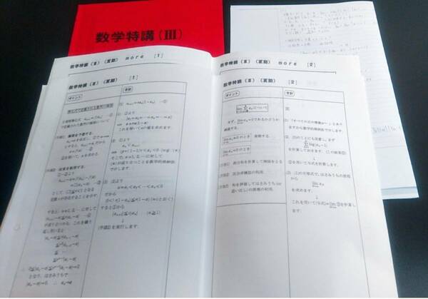 駿台　吉田浩二先生　18年夏期　数学特講Ⅲ　講義解説プリント・more問題・講義ノート　テキスト　河合塾 代ゼミ 東進　鉄緑会 