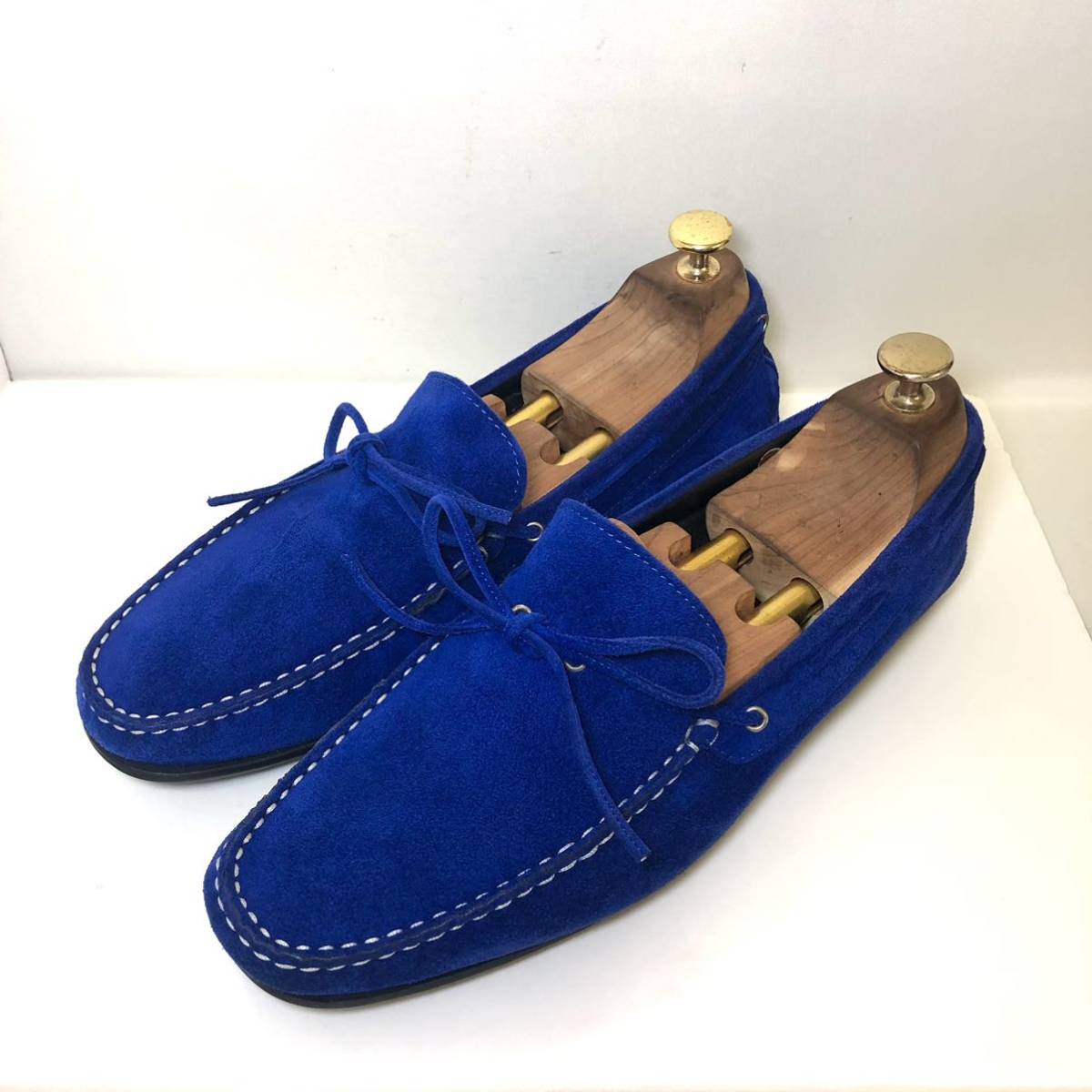 フルオーダー 【TOD'S】☆フラットシューズ◇ネイビースエード◇美品