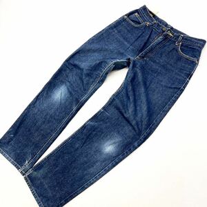  Lee * Miss Lee 131 женский джинсы Denim брюки W32 все еще .. индиго * природа . цвет ..! retro American Casual б/у одежда MIX#Ja4191