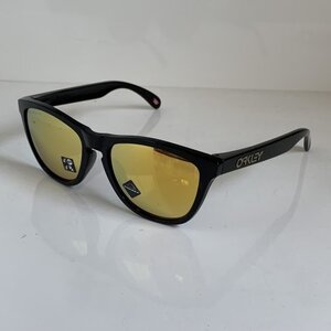 OAKLEY オークリー 【FROGSKINS】 Polished Black / Prizm 24K Polarized 日本正規品 ASIAN-FIT