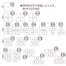 オランダ水牛印鑑芯持ち、12mmソフトケース付き、_画像3