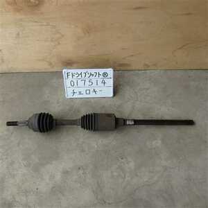  free shipping Heisei era 19 year Chrysler Jeep Cherokee KJ37 front F drive shaft right R used prompt decision 