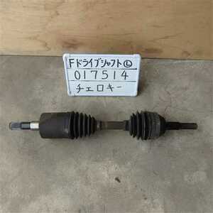  free shipping Heisei era 19 year Chrysler Jeep Cherokee KJ37 front F drive shaft left L used prompt decision 