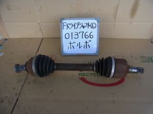  free shipping Heisei era 21 year Volvo S40 MB4204S front F drive shaft left L used prompt decision 