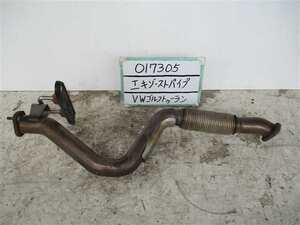  free shipping Heisei era 24 year Volkswagen Golf Tourane 1TCAV exhaust pipe used prompt decision 