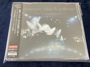 ◆Alive The Live◆エマーソン・レイク＆パーマー◆2CD/完全限定盤◆ライヴ・イン・ブダペスト 1992◆帯付/EMERSON,LAKE & PALMER/BUDAPEST