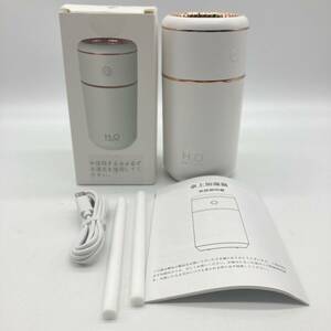 E【2003】Geller 加湿器 小型 LEDライト付き 卓上 超音波式 350ml 連続12時間稼働 USB電源【430102000096】