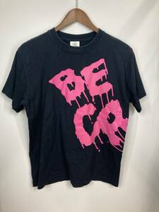 WA25【2003】BEAT CRUSADERS ビート クルセイダース バンド プリント 半袖Tシャツ ブラック メンズ サイズS 古着【120102000075】