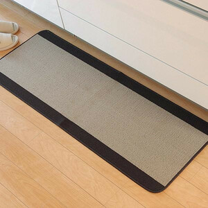  kitchen mat [pire-ne] beige approximately 44×120cm( thickness approximately 7mm) 2024910