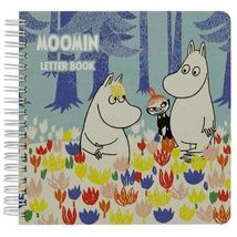 ♪新品　レターセット　ムーミン　Moomin　リングレターブック　Letter Book　カード風のダイカット便箋_画像1