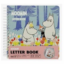 ♪新品　レターセット　ムーミン　Moomin　リングレターブック　Letter Book　カード風のダイカット便箋_画像10