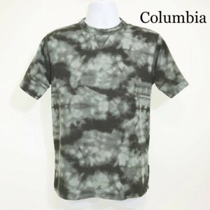 Columbia / コロンビア 半袖 ドライTシャツ 迷彩 カモフラ 速乾 メンズ S アウトドアウェア