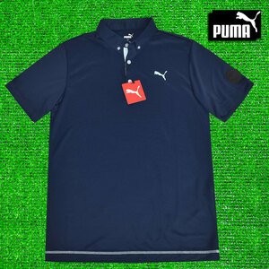 ＰＵＭＡ プーマ ゴルフ 半袖ポロシャツ【ネイビー/M】新品！ 