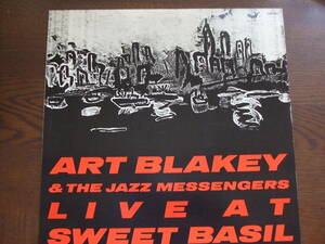 ART BLAKEY & THE JAZZ MESSENGERS/LIVE AT SWEET MASIL アート・ブレイキー＆ジャズ・メッセンジャーズ・ライブアト・スイート・ベイジル