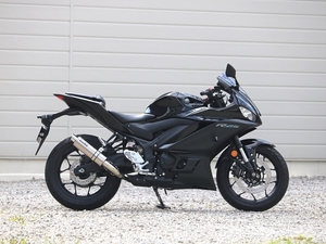 新品 WR’S YZF-R25/MT-25 2022～ (8BK-RG74J) スリップオン S.O.Vショートオーバルタイプ ソリッドチタン仕様 NV2270JM ダブルアールズ