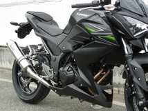 新品 WR’S Z250 ABS 2013 (JBK-ER250C) スリップオン ラウンドタイプ ステンレス/ステンレス BF4250JM ダブルアールズ マフラー_画像5