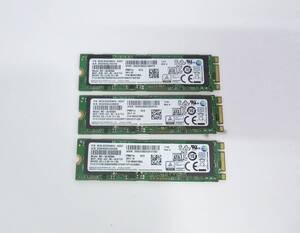 256GB 3枚セット 送料無料 MZ-NLN256A M.2 SATA SSD SAMSUNG