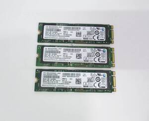 256GB 3枚セット 送料無料! MZ-NLN256A M.2 SATA SSD SAMSUNG