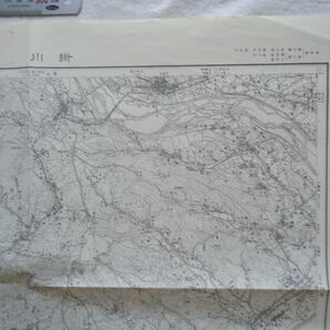 【古地図 昭和30年代】『掛川』五万分一地形図静岡16号【東海道本線 静岡鉄道 駿遠線 大井川鉄道 日本絹織工場 応声教院 島田市 相良町の画像3