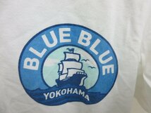 ハリウッド ランチ マーケット HOLLYWOOD RANCH MARKET BLUE/BLUE Tシャツ　サイズ2_画像3