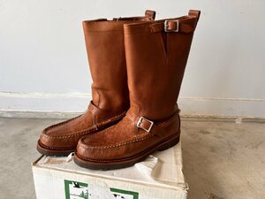 (^w^)b Russell Moccasin SNAKE BOOTS US10A 箱付き美品！ ラッセルモカシン スネークブーツ USA製 アメリカ製 ゼファーブーツ 米国製