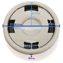植木鉢用合成樹脂製　軽量　丸　おしゃれ　サイズ　３７ｃｍ　プラスチック受皿キャスター付　アンティーク ストーン　１２号_画像2