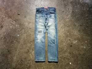 JUNYA WATANABE MAN 19AW 綿セルヴィッチデニム LEVI'S 501 1947年モデルカスタマイズ ジュンヤワタナベマン リーバイス COMME des GARCONS