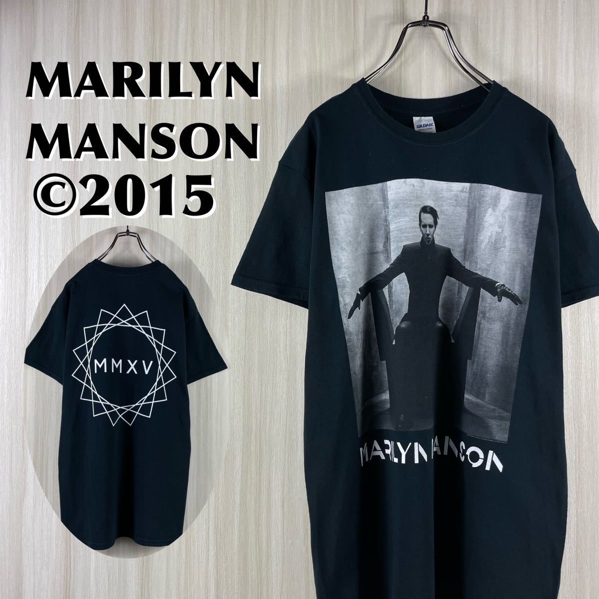 Marilyn Manson マリリンマンソン バンド Tシャツ バンT Tee 古着