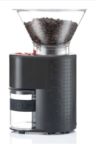 BODUM ボダム BISTRO ビストロ 電動式 コーヒーグラインダー ブラック 黒 10903-01JP-3 コーヒーミル