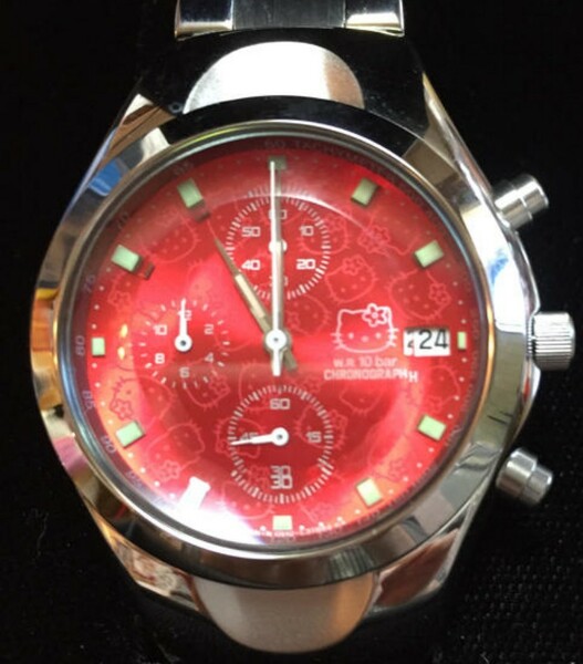 CITIZEN × SANRIO ハローキティー　HELLO KITTY chronograph 腕時計