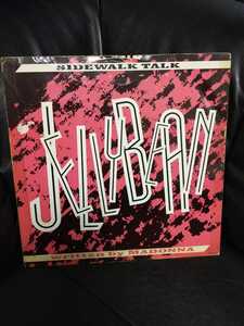 JELLY BEAN featuring MADONNA - Sidewalk talk【12inch】1984' EMI America Original