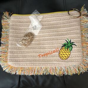Heather ヘザー クラッチ ショルダー バッグ サマーバッグ
