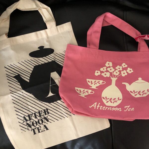 【未使用】アフタヌーンティーリビング トートバッグ 2点