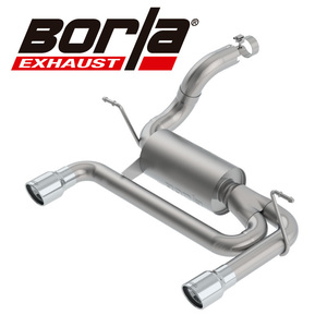 Borla ジープ ラングラー JL 2018-2022年 3.6L V6 2/4ドア アンリミテッド アクスルバック Sタイプ エキゾースト