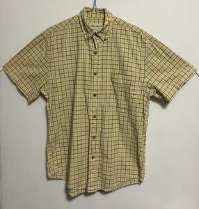 90s Eddie Bauar エディーバウアー　半袖シャツ　ボタンダウンシャツ　サイズ XS USA アメリカ　90年代