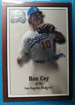 2枚セット Ron Cey CHC 2018 topps Archives Signature Retired Player Edition Auto 99枚限定 他 二枚セット 85 Topps series2 直筆サイン_画像4