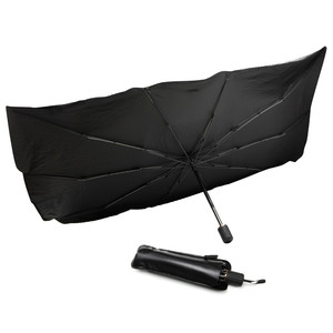 [ Special ][ improvement 10ps.@. reverse folding type ] front glass .. shade front shade car sun shade folding type umbrella type storage attaching (79x145x145cm)