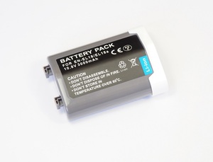 【Nikon EN-EL18/18A/18B/18C】ニコン●3000mAh 互換バッテリー PSE認証 保護回路内蔵 バッテリー残量表示可 リチウムイオン充電池