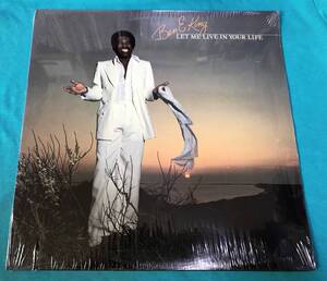 LP●Ben E. King / Let Me Live In Your Life US盤SD19200 シュリンク残 メロウ・ソウル「Family Jewels」収録