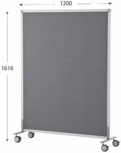  juridical person sama limitation assistance gold system have independent partition W1216xD400xH1616 partition display board caster specification gray XPS material 2 color equipped new goods 