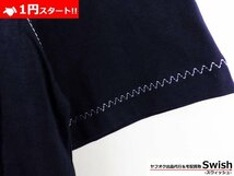 A821●MONCLER モンクレール●SS T-SHIRT 胸ポケット付き Tシャツ 12 紺●_画像4