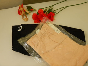  maternity -* long trousers *9 number * black color . beige 2 sheets together . bargain 2