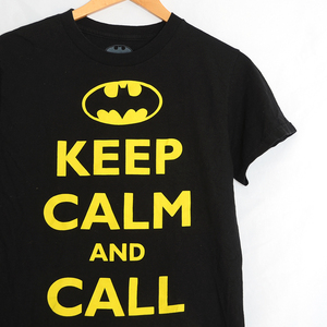 MT1616 バットマン BATMAN DC COMIC Tシャツ S 肩42 映画 メール便可 xq