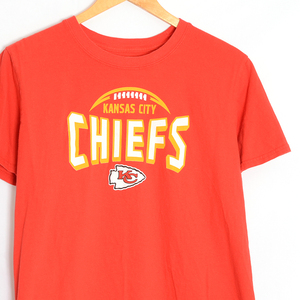 ST2263 NFL カンザスシティ チーフス Tシャツ M 肩45 CHIEFS メール便可 xq