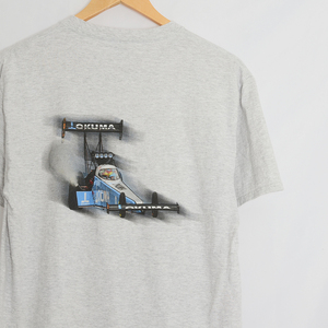 BT2350 DON SCHUMACHER RACING NASCAR ナスカー Tシャツ M 肩46OKUMA メール便可 xq