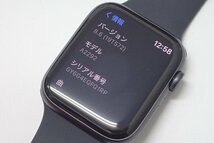 1円 【Apple】Apple Watch アップルウォッチ SERIES 6 GPS 44mm スペースグレー A2292 [M00H3J/A] バッテリーの状態100% ◆美品 質シミズ_画像7