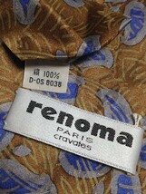 レノマ renoma 菱屋 微光沢 ネクタイ シルク100% パターン柄 ミックス T-005912 ゆうパケット_画像4