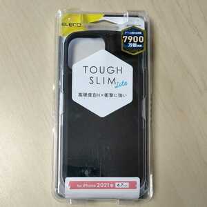 ◇ELECOM iPhone 13 Pro MAX 6.7inch 用 TOUGH SLIM LITE ブラック：PM-A21DTSLBK