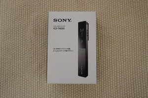 ■SONY ソニー ICD-TX650 ステレオ ICレコーダー　中古品 送料無料 ■